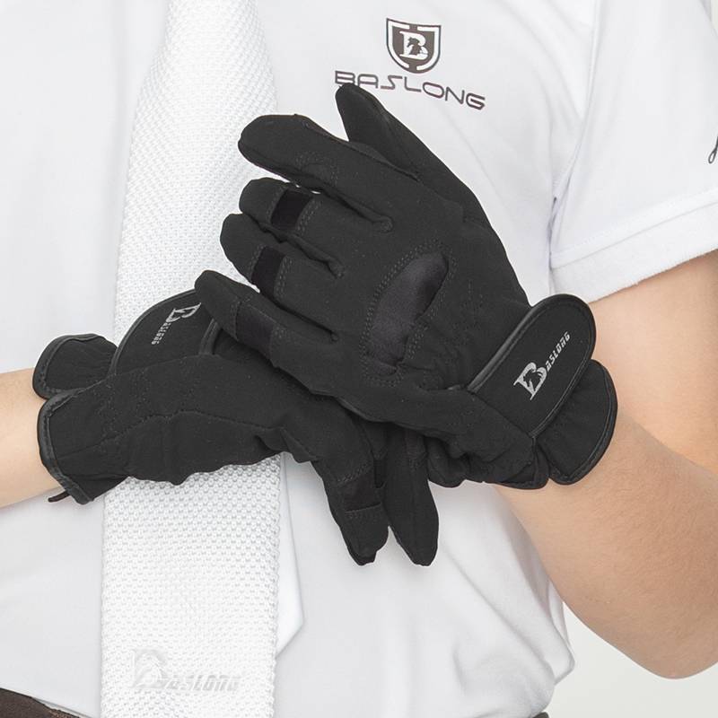 Children's equestrian glove spring and summer models of non -slip and wear -resistant white children riding on horseback equipped with male and female eight -foot dragon horses products