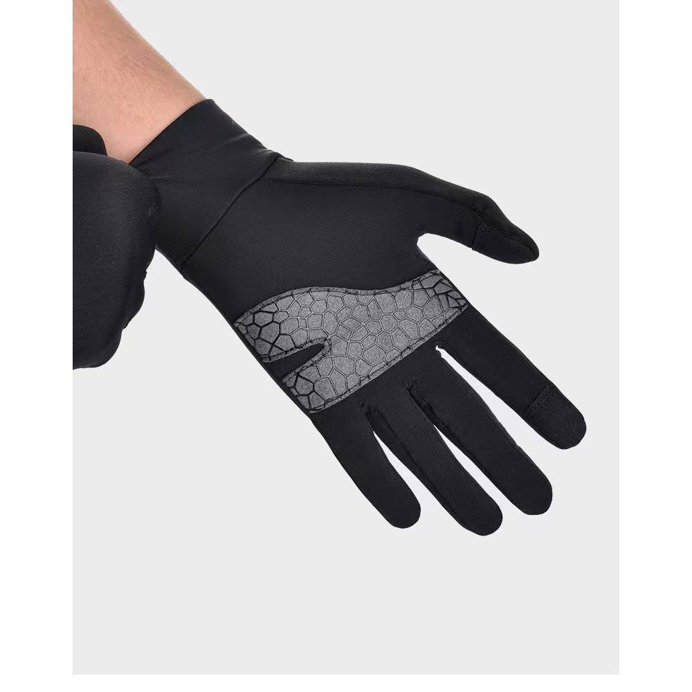 Children's horse -riding gloves black male and female children's equestrian anti -slip gloves