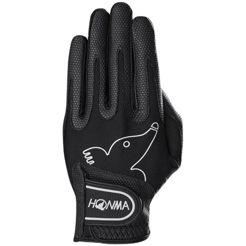 Honma golf male women's gloves red horse magic black anti -slip, wear, wear, sweat, sweat, comfortable and breathable genuine genuine