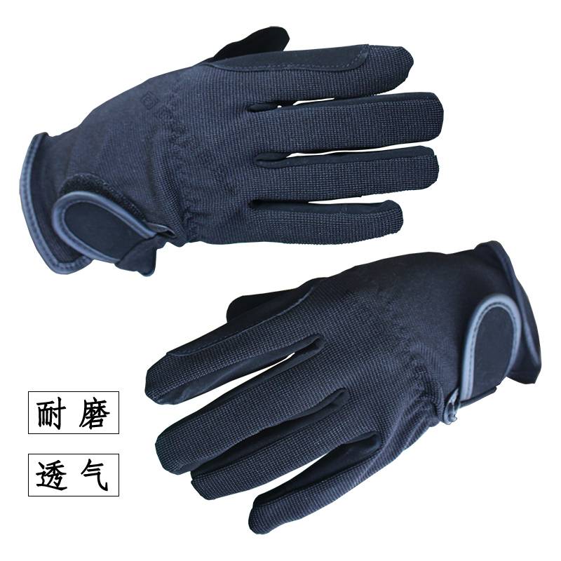 Factory Direct Marketing Equestrian Gloves Knight Equipment Men and Women Cavaliers Equipment Quality Guarantee Anti -slip and wear -resistant