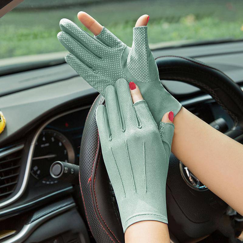 Mountaineering gloves men and women anti -slip summer outdoor desert hiking sunscreen climbing -resistant equestrian riding horses climbing