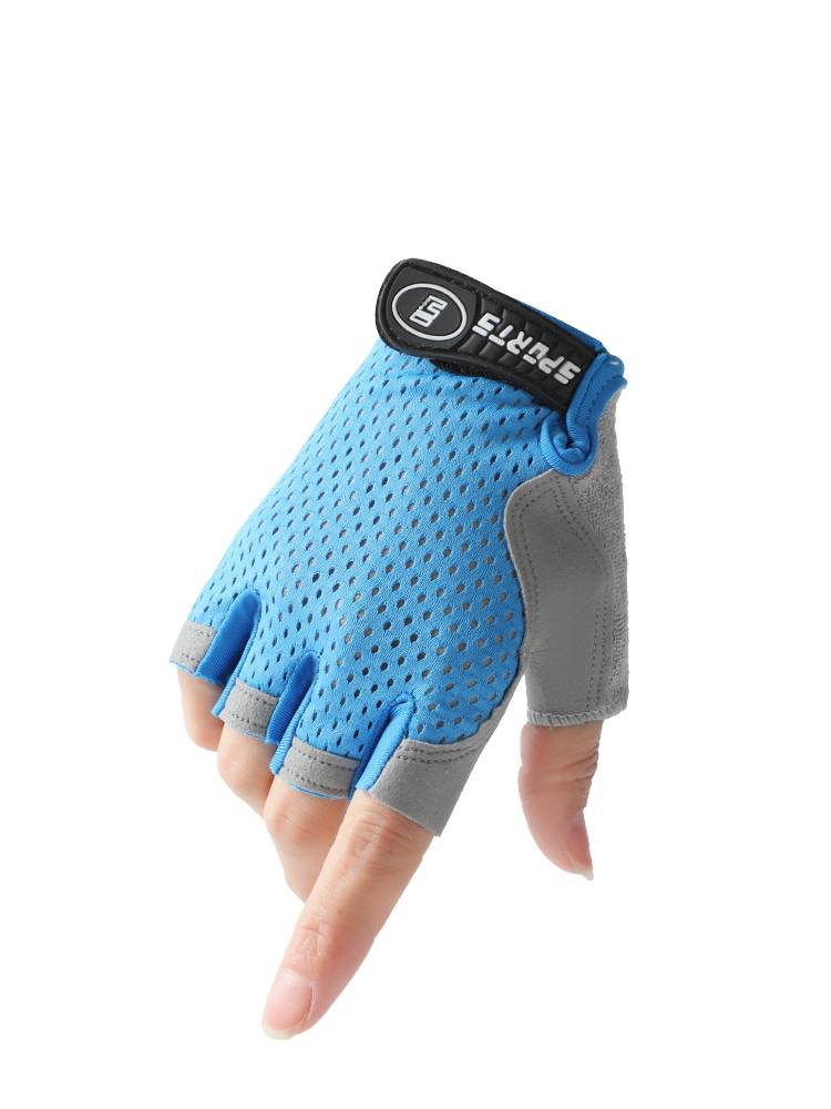 Children Children's Sports Gloves Breathable Anti -Slip Section refers to male and female children riding anti -slip balanced car one -leasing wheel slip