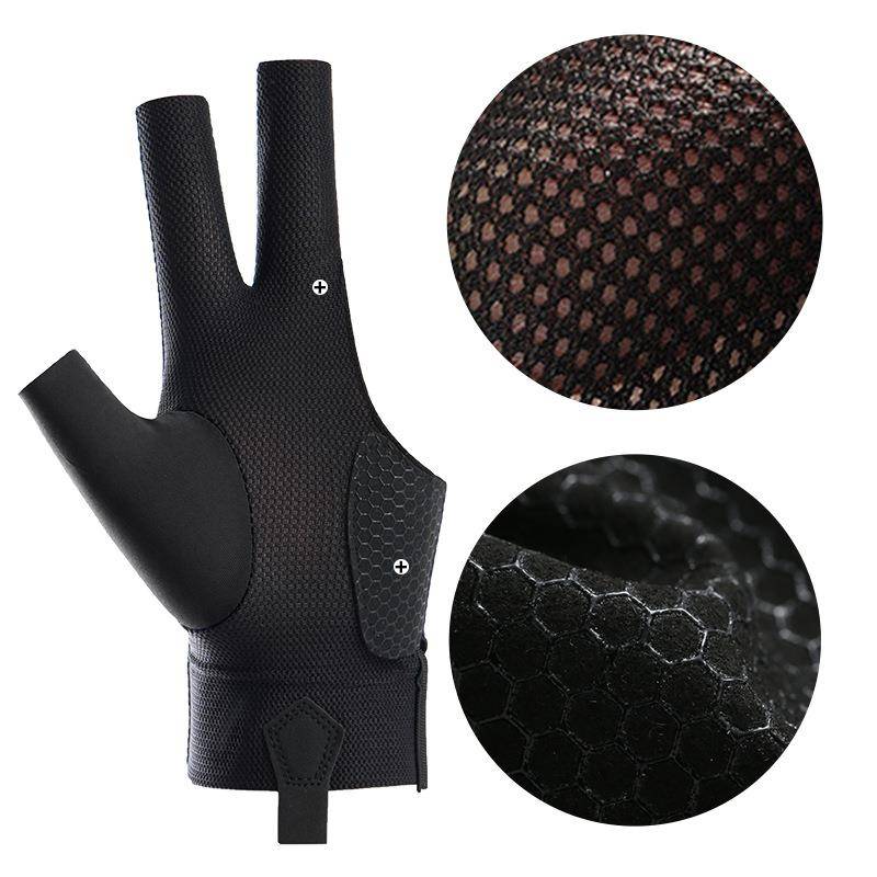 Benchian special gloves triple finger gloves left hand and right hand high value without leakage finger ice silk Leica silicone Snoors