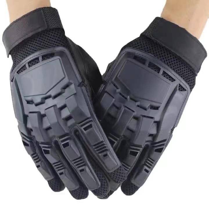 Outdoor full finger tactical gloves motorcycle bound outdoor climbing speed down personal protection full finger gloves