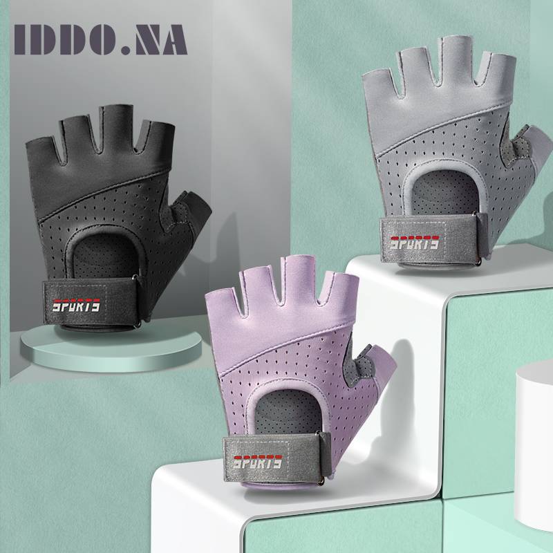 Fitness gloves Female training Single Barbar Instrument Protective Bicycle Anti -Slip Deep Palm Catalog Cocoons
