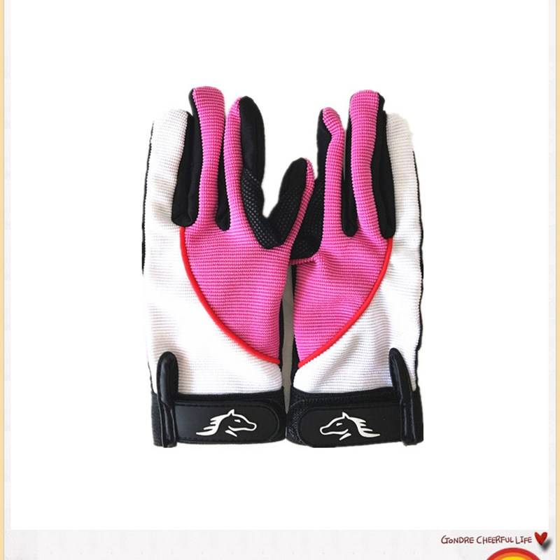 Color Children Equestrian Gloves L Ride Riding Gloves Anti -slip and wear -resistant glove Children's Equestnically Equestnically Equelia Equipment