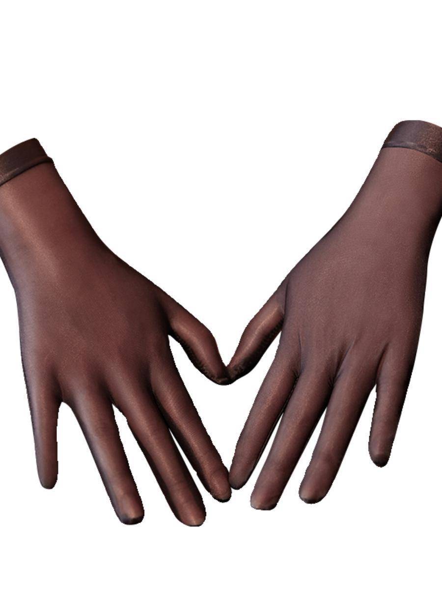 Oil Liangshou Shembin Binbin Gliang Five Fingers Short Gloves Person Sexy Queen Best Plane Plastic Men and Women's Men and Women