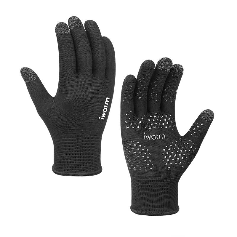 Summer sunscreen glove men's thin touch screen driving non -slip fishing anti -ultraviolet women's outdoor riding breathable cooling feeling