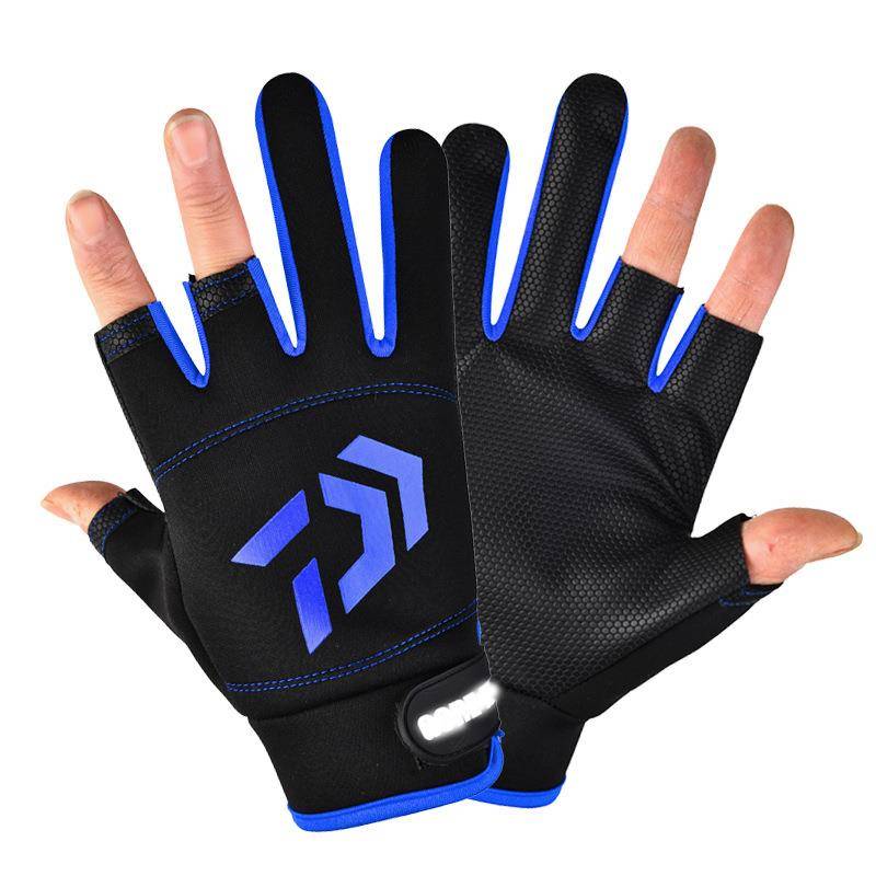 Dragon boat kayak glove rowing non -slip and wear -resistant canoeing rowing machine dedicated semi -finger sports fitness men and women