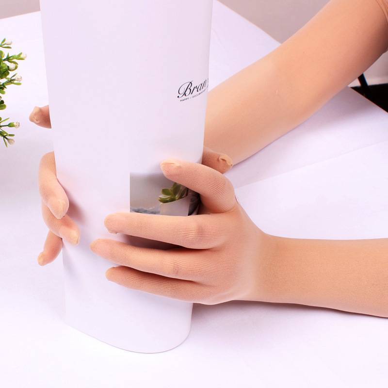 Aeroplane gloves, pure invisibility, silk stocking gloves, silk-sliding, summer-sweet-sweet-skin gloves