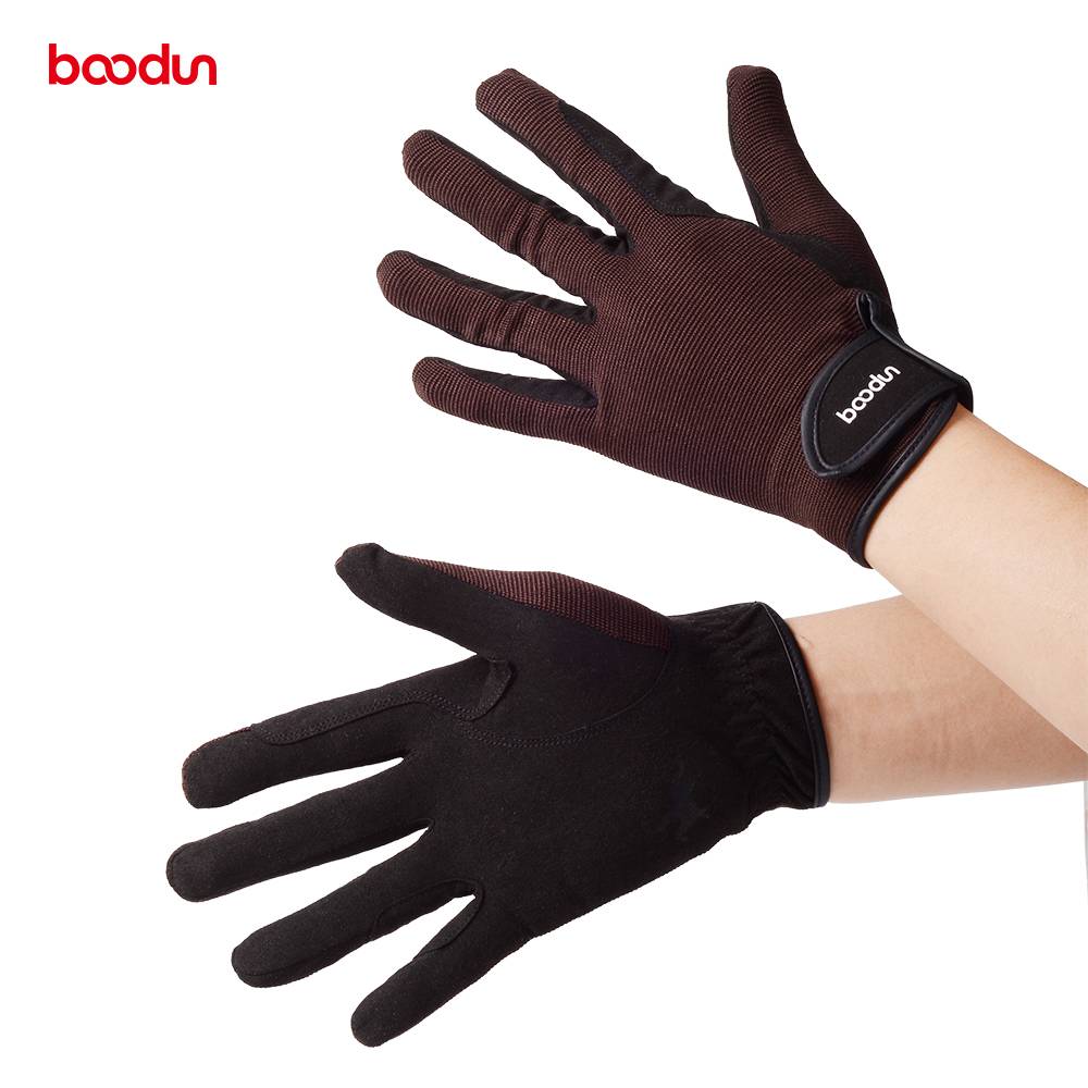 BOONUN/Bolton riding glove wear -resistant anti -skids gloves horse polo gloves
