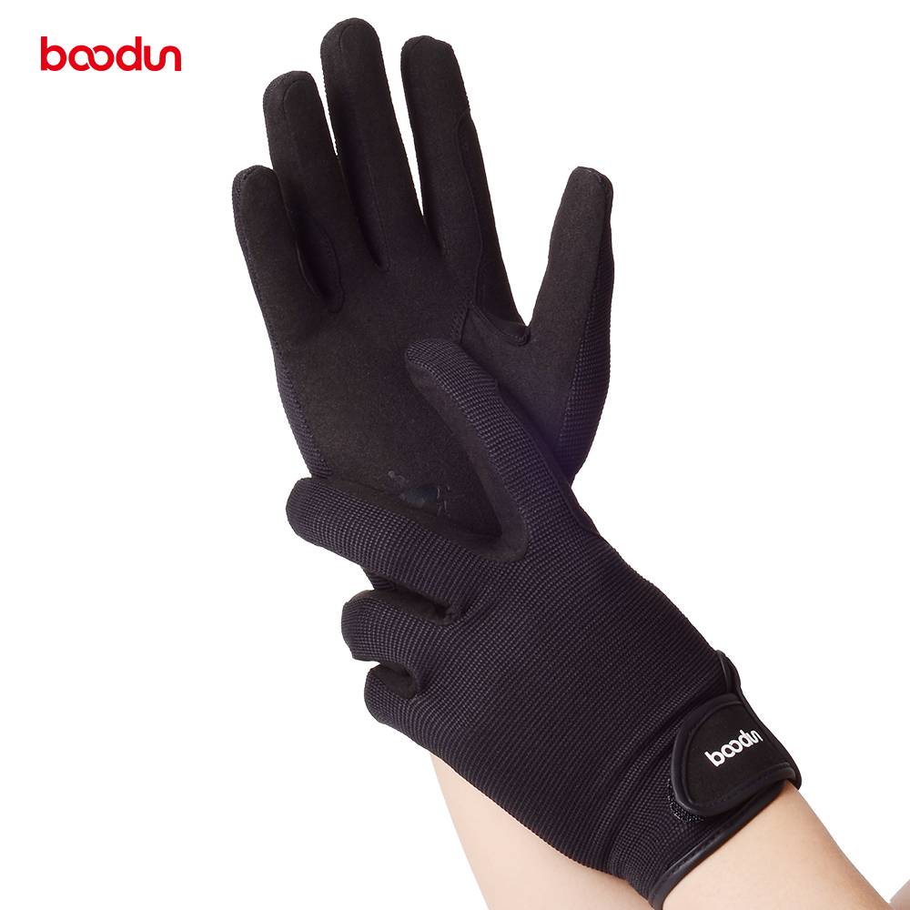 BOONUN/Bolton riding glove wear -resistant anti -skids gloves horse polo gloves
