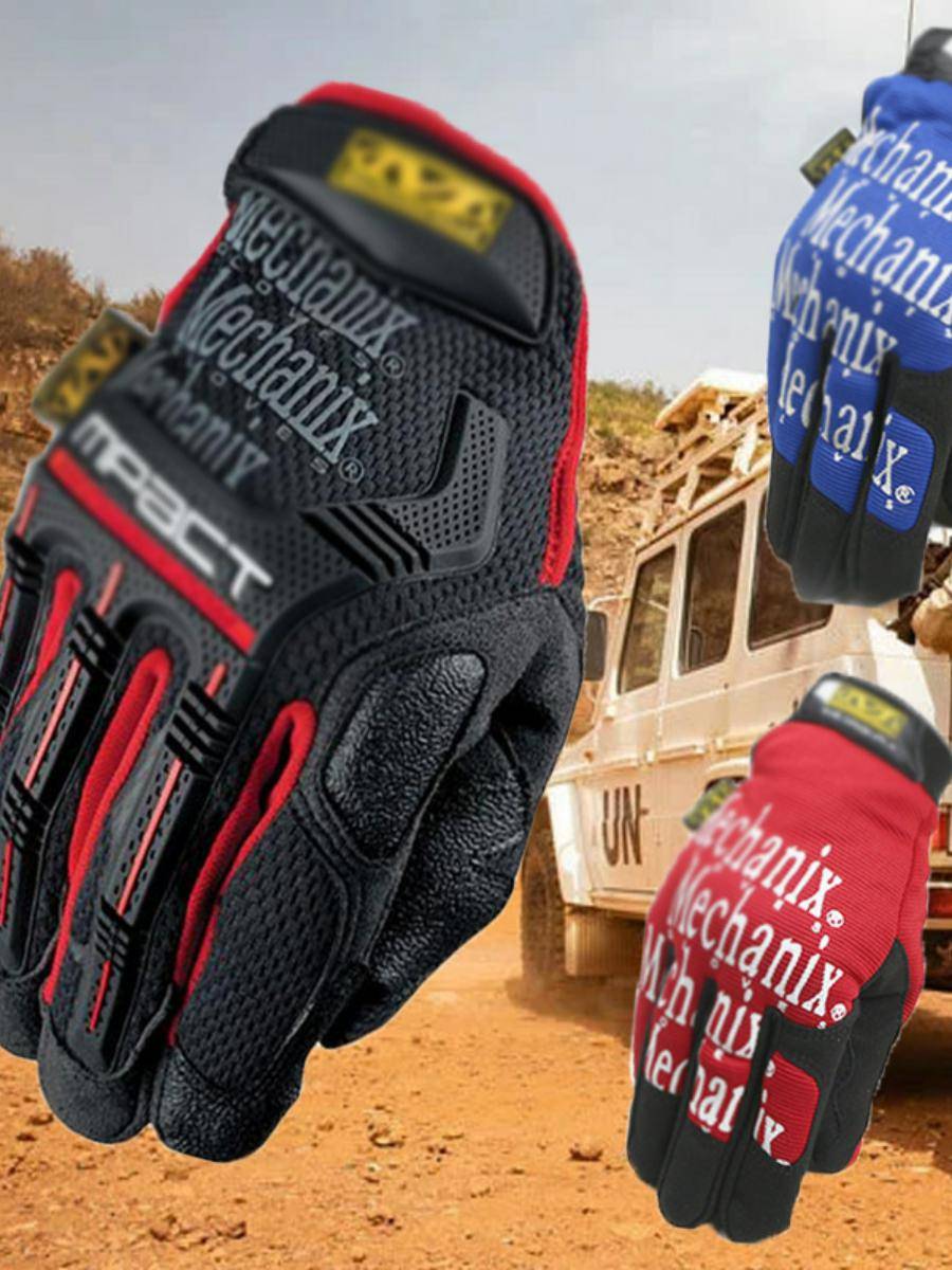 Tactical glove machine master American super technician basic outdoor riding full refers to repair shooting anti -slip