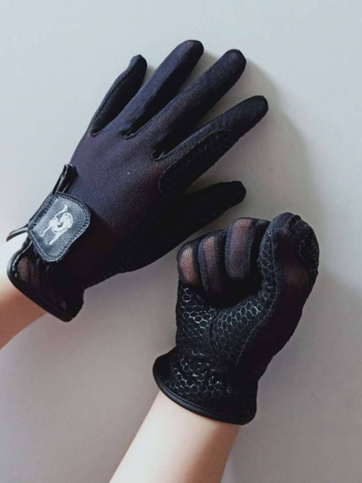 Children's silicon rubber ride gloves anti -grinding summer children's equestrian glove gloves ride gloves