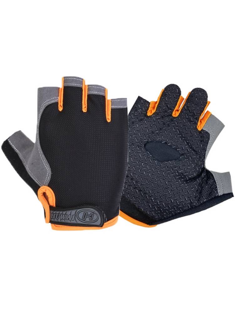 Semi -finger gloves fitness riding outdoor sports hanging training to prevent cocoon men's binding breathable fast -drying stroke