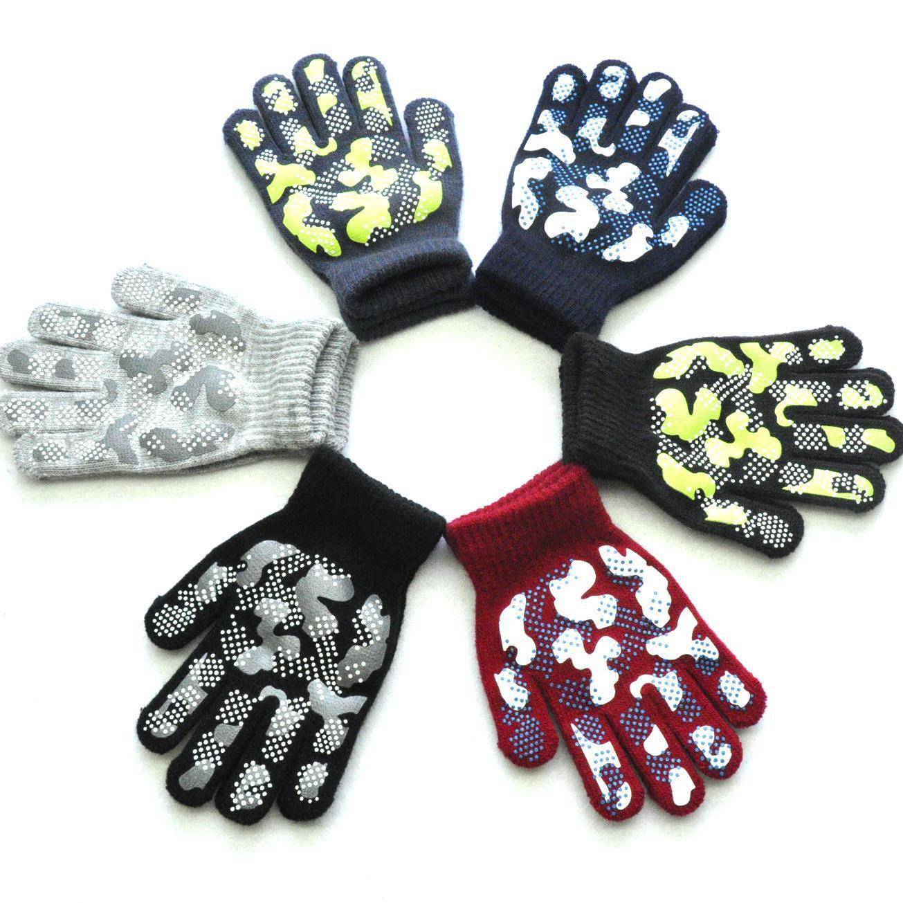 Kindergarten wear -resistant protection, tug -of -holography male, female children's labor shelf gloves, baby children, gardening labor riding
