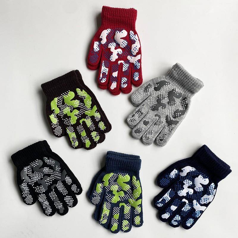 Kindergarten wear -resistant protection, tug -of -holography male, female children's labor shelf gloves, baby children, gardening labor riding