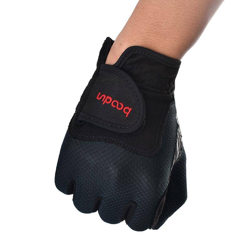 Guansheng 1727 new equestrian glove men's and women's non -slip and wear -resistant full finger race glove golf gloves