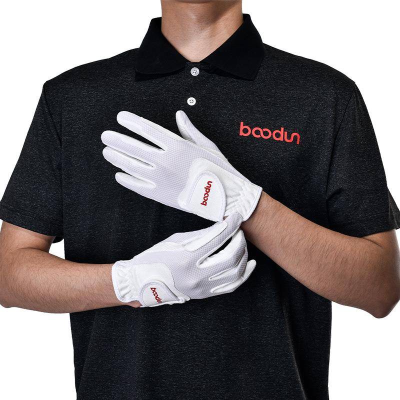 Guansheng 1727 new equestrian glove men's and women's non -slip and wear -resistant full finger race glove golf gloves