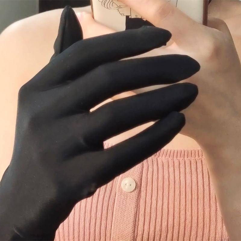 Animation Exhibition COS Variety Gloves Jewelry Watch Store Shopping Guide Men and Women's Thin Practice Massman Gloves