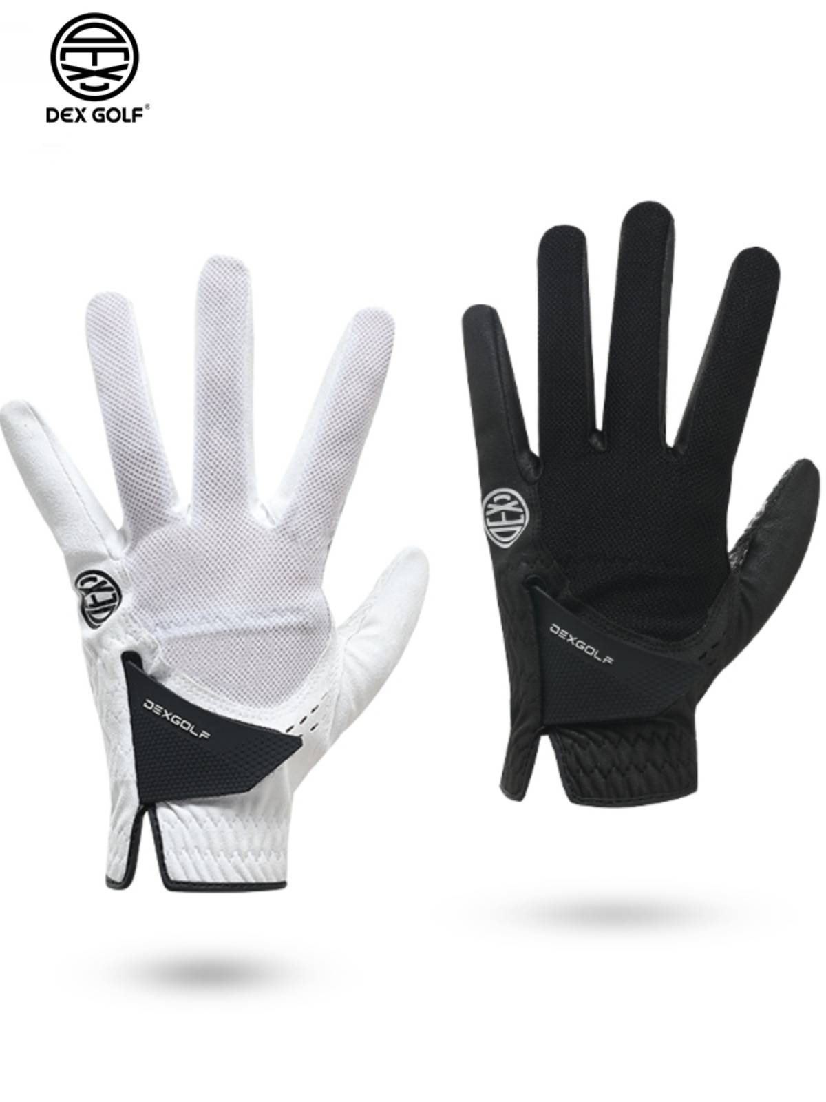 Dexgolf golf gloves anti -slip sunscreen and breathable men's left hand single -handed professional performance comfortable and durable