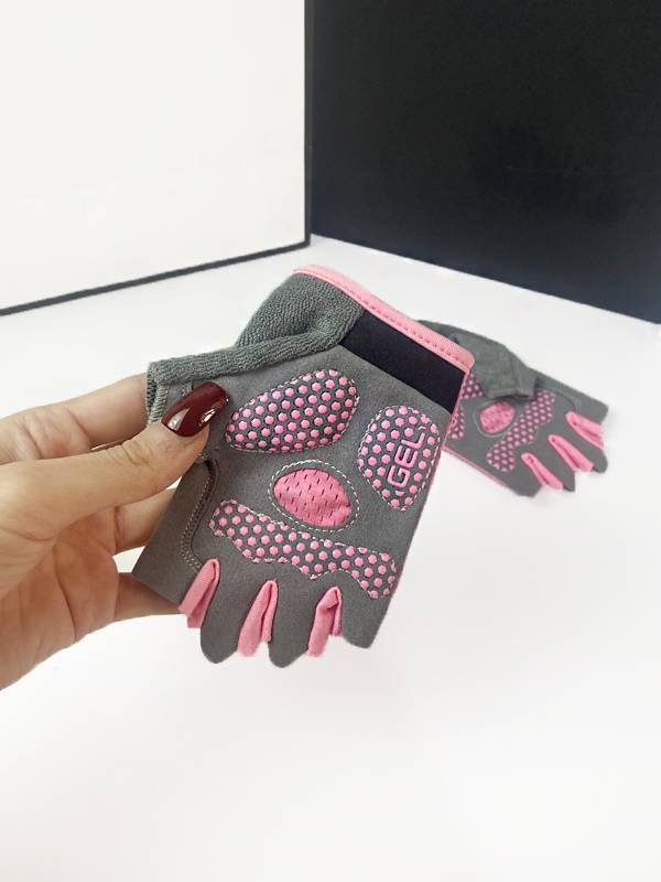 Children's cycling gloves, male and female outdoor sports wheel sliding single bar anti -cocoon thick, anti -slip, wear -resistant and breathable thin