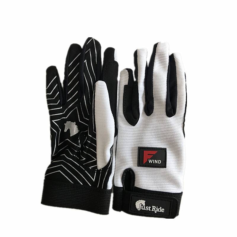 Children's equestrian glove professional riding gloves silicon glue material Knight glove anti -slip and breathable equestrian supplies