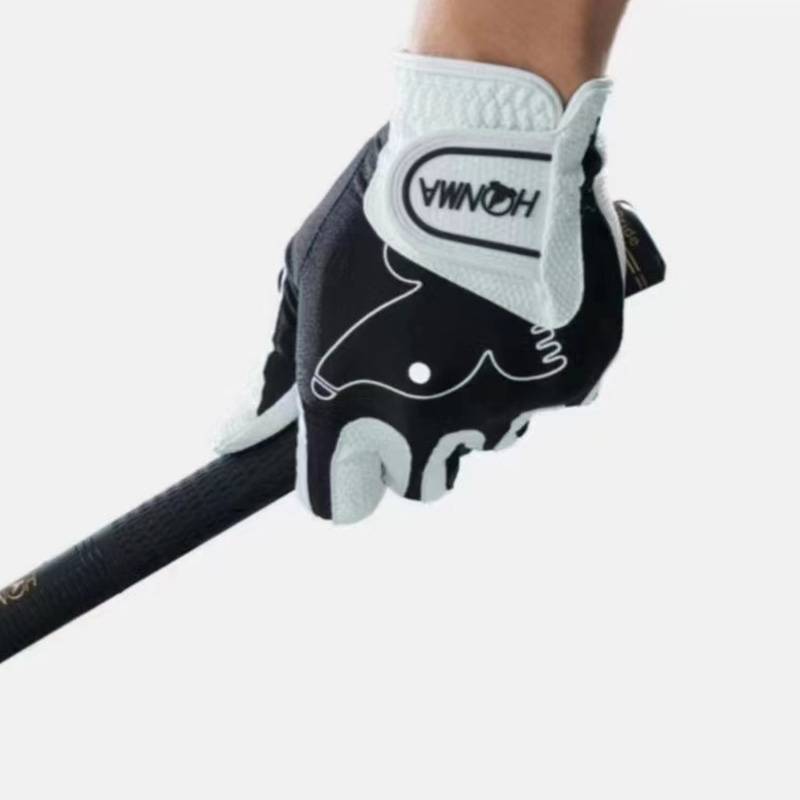 Honma Red Horse Golf Gloves Elastic Fashion Magic, dry, comfortable, breathable men and women, the same single left hand