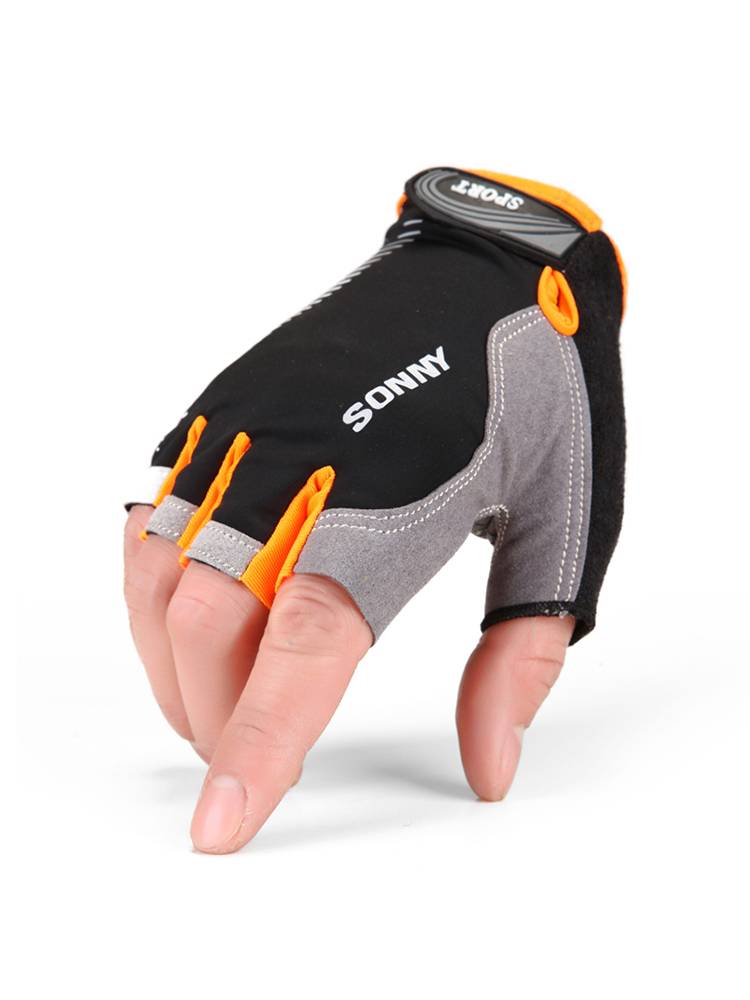 Fitness glove women's equipment training yoga dynamic bicycle thin breathable anti -slip prevention cocoon men's riding exercise half finger