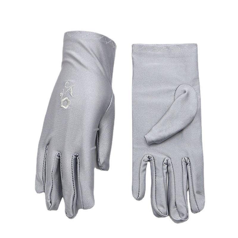 Jewelry shop Shopping guide Gloves men and women watches to take pictures of black thin etiquette luxury counter high -end
