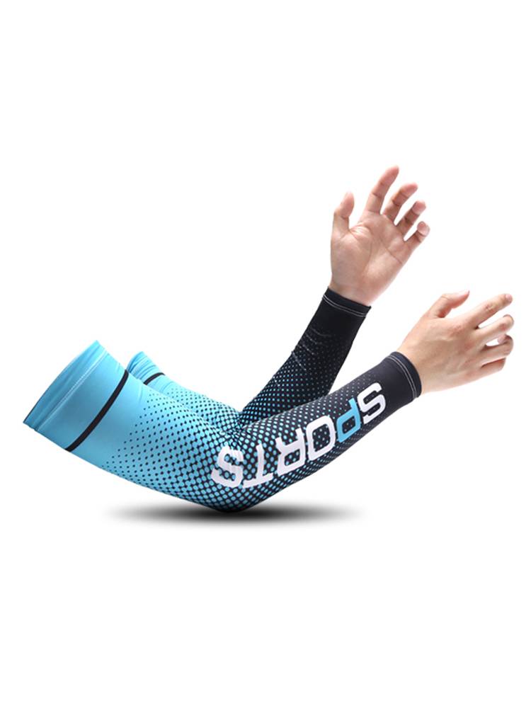 Ice sleeve sunscreen sleeve sleeve sleeve female anti -ultraviolet men's glove men's gloves summer arms driving thin basketball summer summer