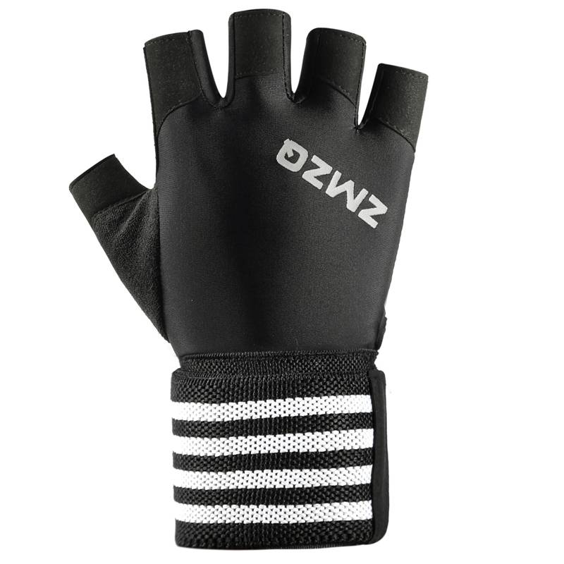 Dumbbell Weightlifting Gloves Direction Men's Women's Sports Single Polo -Anti -Slide Instrument Half Fingers Earth -Deficiency Cocoon and Fracture