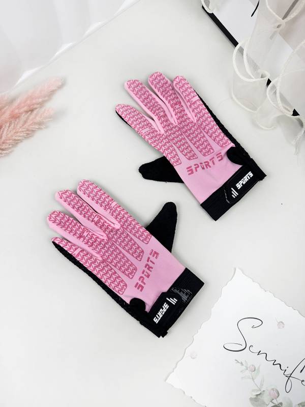 Children's cycling gloves, boys and girls in summer ice thin, all refers to student outdoor sports anti -skid bicycles