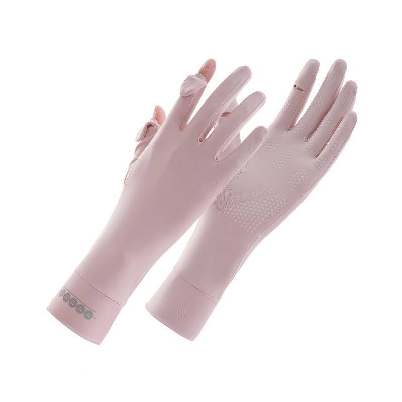 Summer equestrian glove adult riding gloves white competition training mountain campering breathable driving riding and lengthened