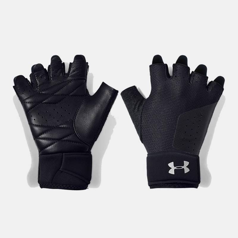 UA Andma Sports Gloves Women Summer Fitness Protective Gloves, Iron Circular Airspace, Breath, Semi -Finger Gloves