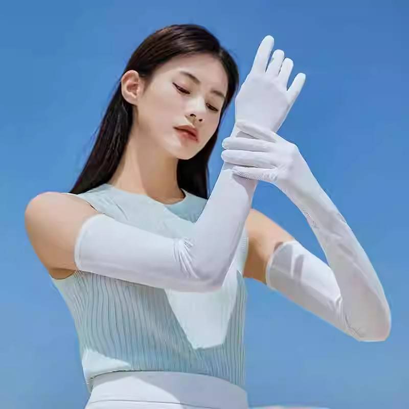 Summer driving sunscreen ride gloves women's equestrian hose -tap skid -skid -skid thin electric vehicle cycling motion