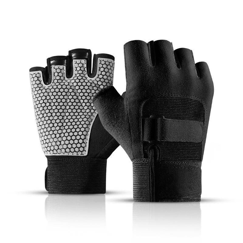 Outdoor horse gloves, men and women exercise with weight and cycling, half-firing, half-firing