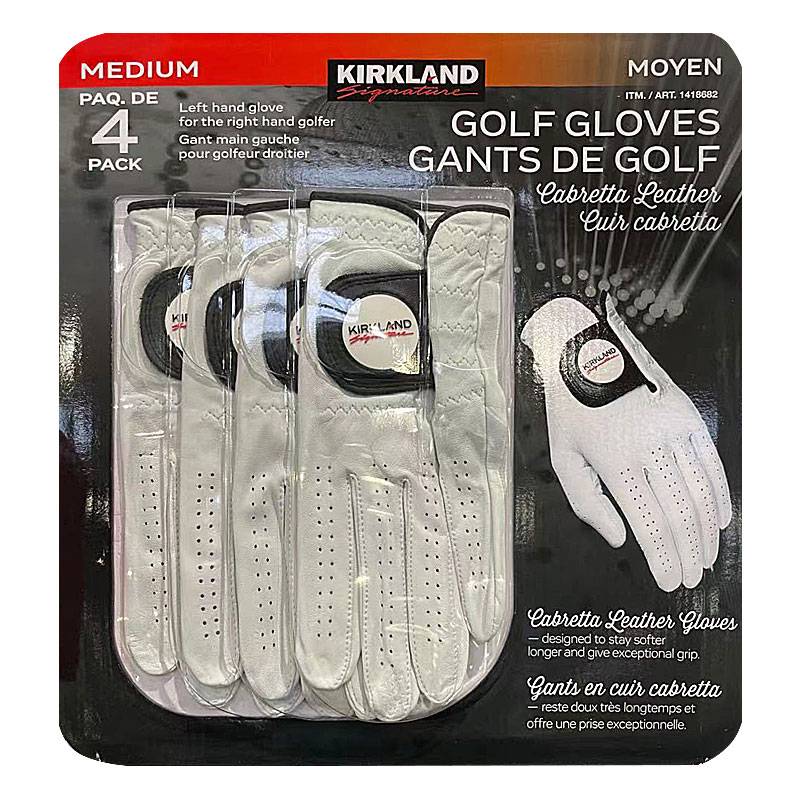 Canada Direct Mail Kirkland Golf Gloves Four Pack