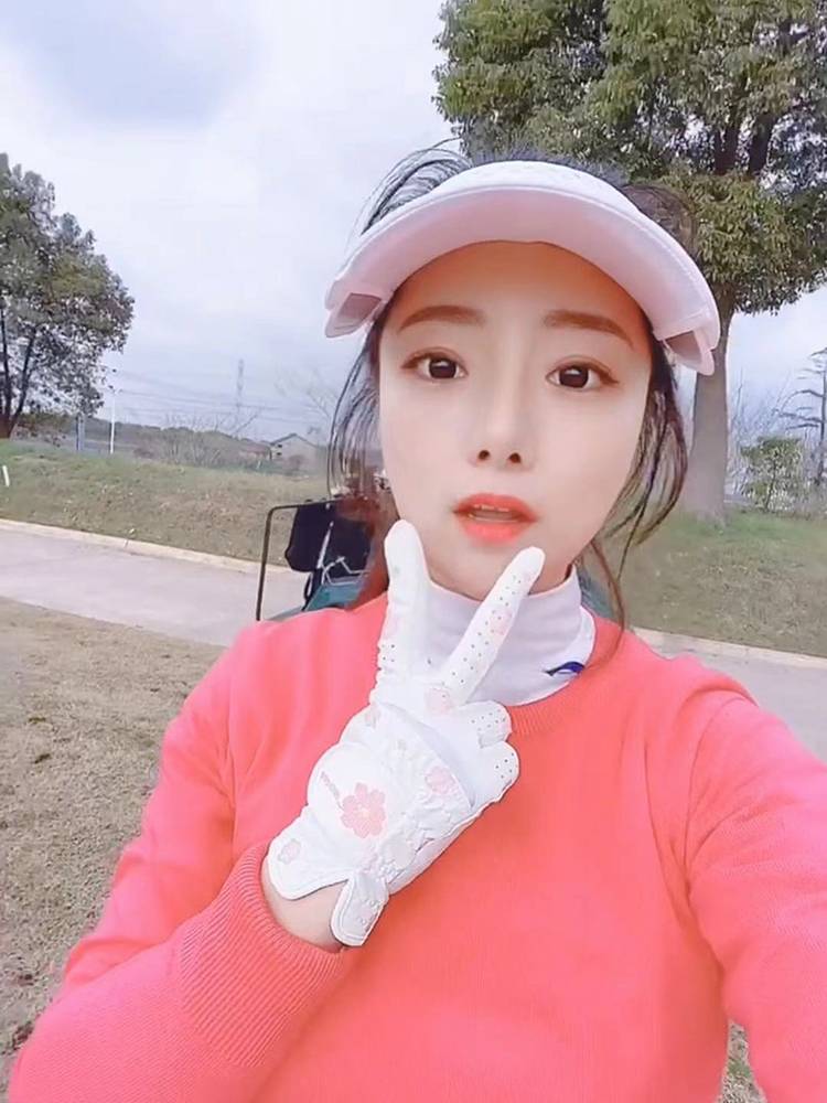 KOREAN KG AUTHENTIC GOLF GLOVES FEMALE IMPORTED TRANS-FLUORINATED SKELETON SUBLIME SKELETONS
