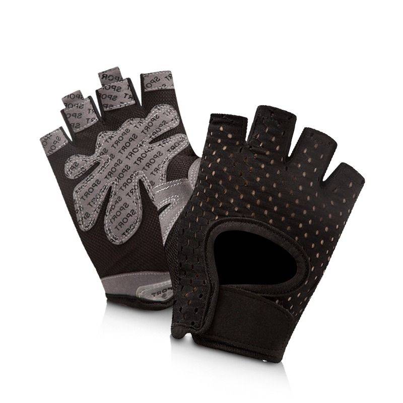 Sports and fitness gloves, men and women trained in sliding half-point yoga single-string lead, up against cocoon protection