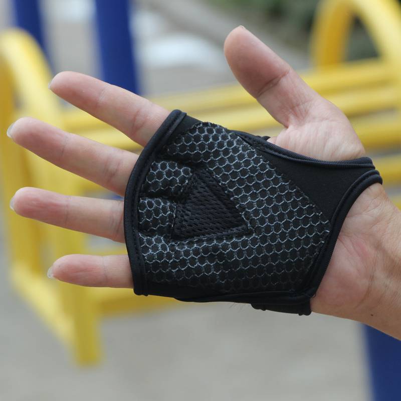 Semi-finger glove men and women weightlifting dumbbell equipment training if we don't sing full of bars and cocoon breathable