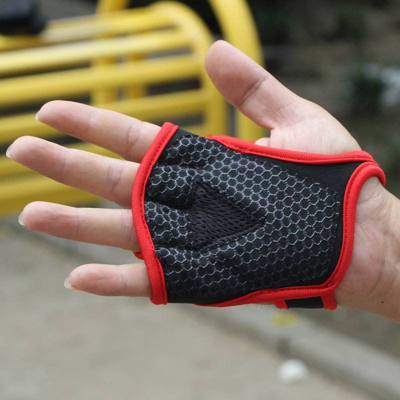 Semi-finger glove men and women weightlifting dumbbell equipment training if we don't sing full of bars and cocoon breathable