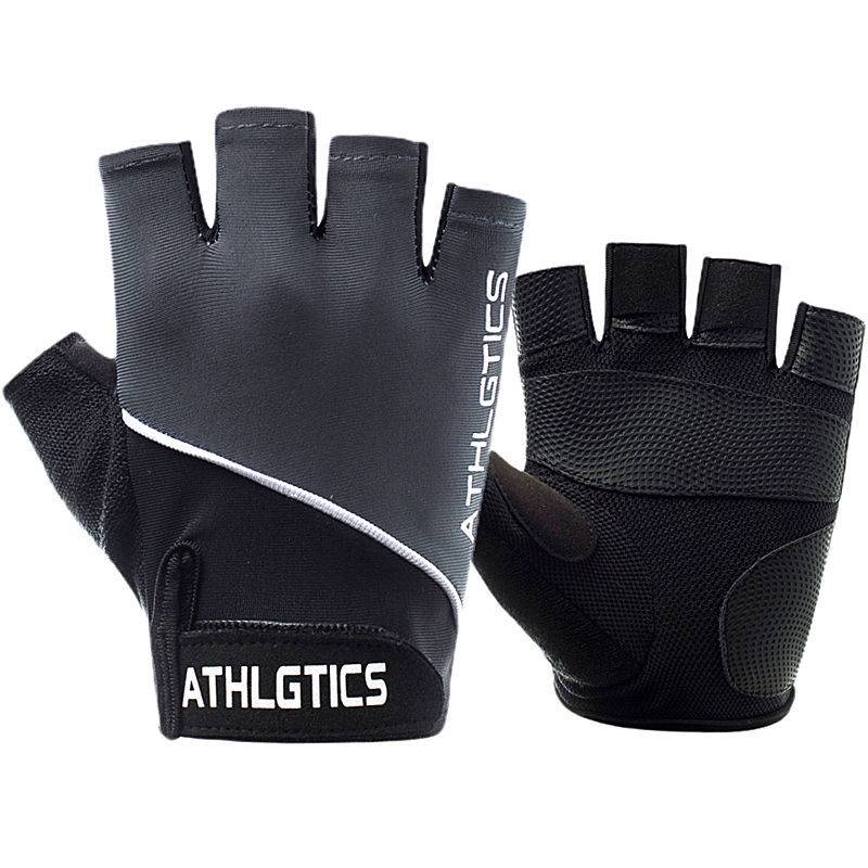 Bingshi riding sports fitness semi -finger glove men and women summer fishing sunscreen thin equipment anti -skid climbing finger