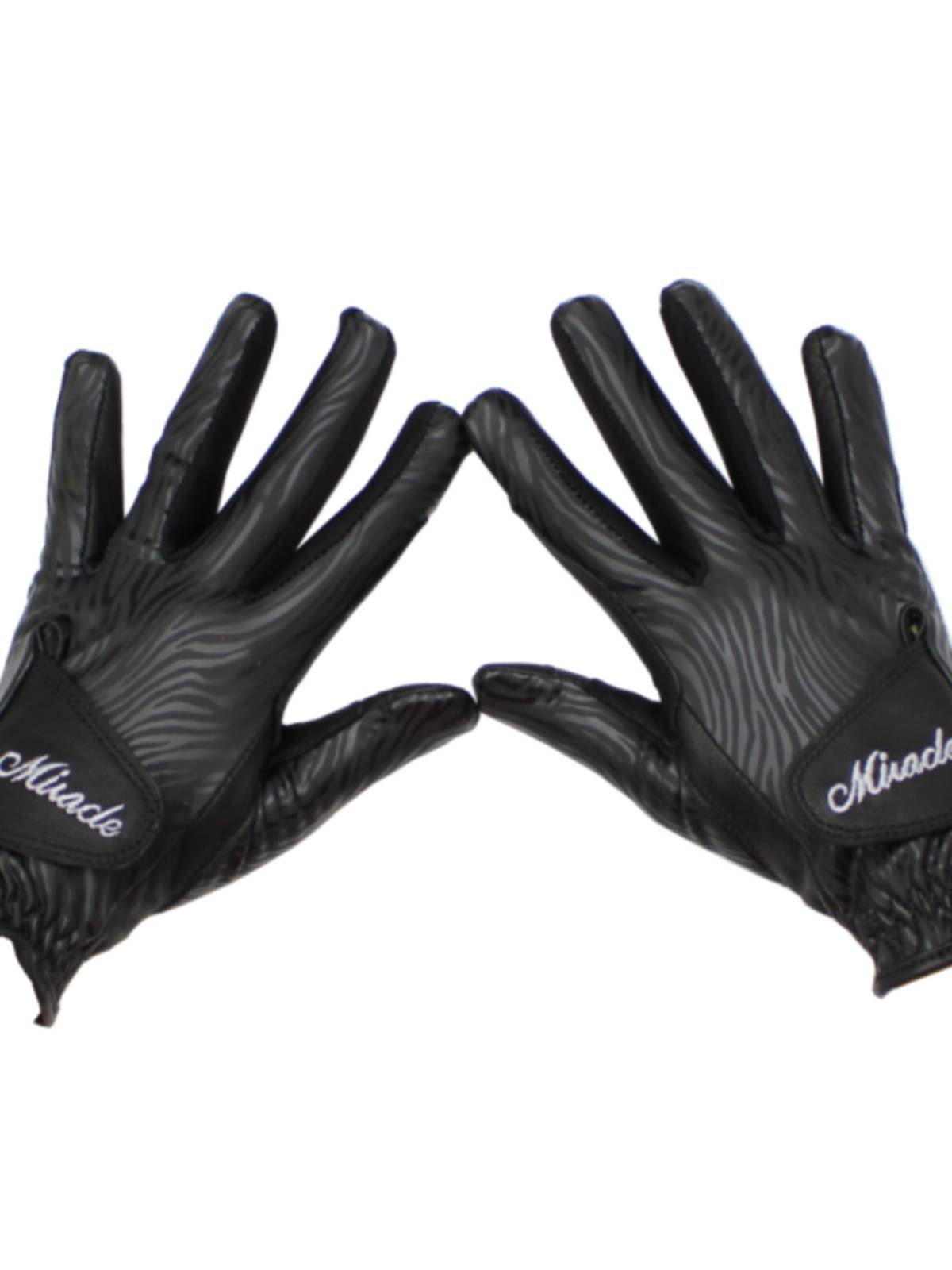 Leather equestrian glove elastic technology fabric sheep skid anti -wear and wear children's four seasons breathable anti -slip resistance and wear resistance