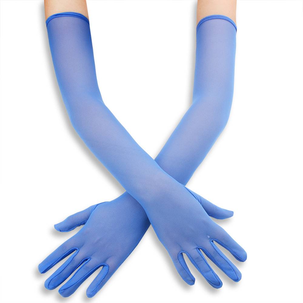 Aeroplane gloves, pure invisibility, silk stocking gloves, silk-sliding, summer-sweet-sweet-skin gloves