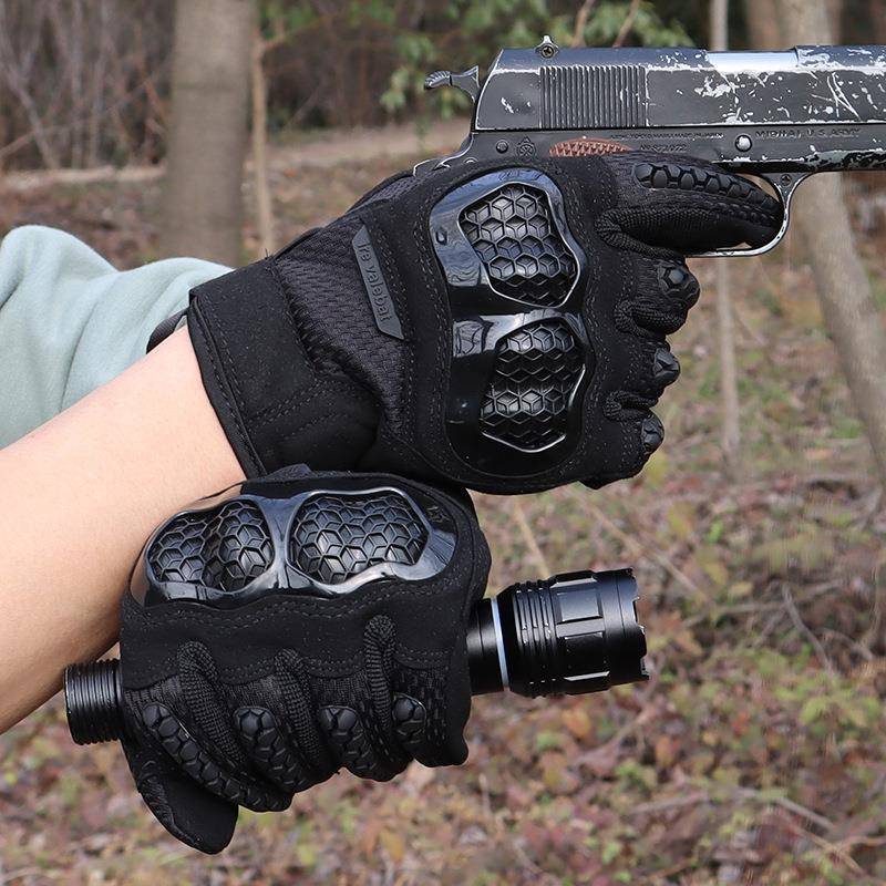 Full refers to glove outdoor sports off -road fans multi -function seal tactical riding anti -slip touch screen tactical glove men