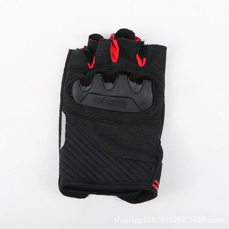Motorcycle gloves semi -refers to summer riding gloves comfortable breathable bicycle protective shell glove tactical gloves