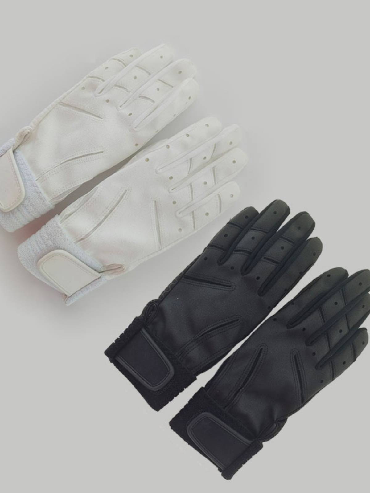 Stereo-silk gel, ski-proof gloves, black-and-white professional game, training gloves for horseback