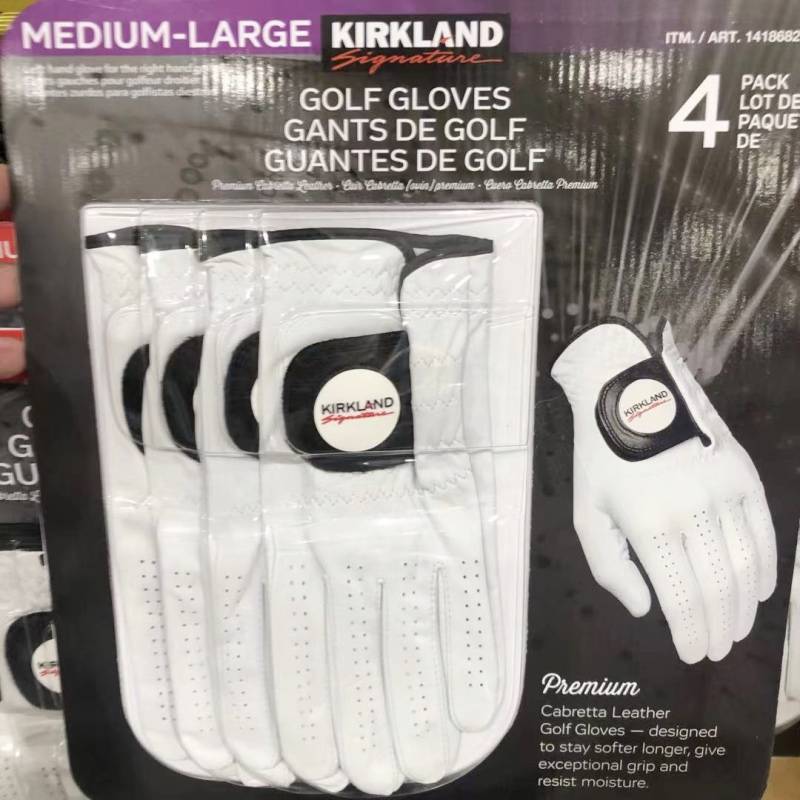 Shanghai Costco purchases Kirkland Golf Golf Lamper Skin Gloves 4 in full size