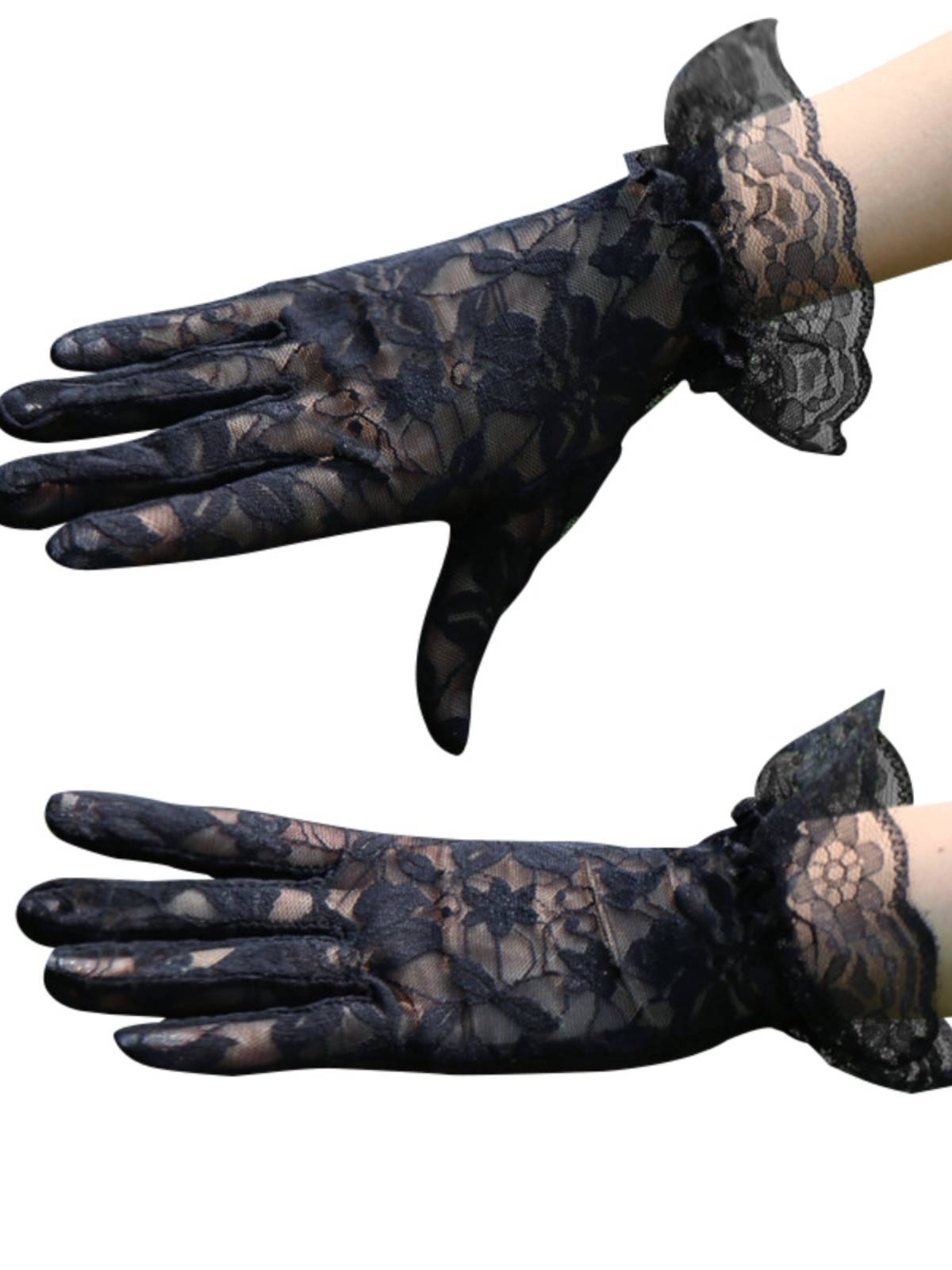 The lace glove girl, old-named Warlord's tiara, was tan-proof during the elegance, sexy spring and autumn performance